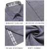 COOFANDY Men’s Button Down Shirts Short Sleeve Casual Summer Beach Vacation Wedding Shirt with Pocket(Dark Blue)