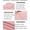 COOFANDY Men’s Linen Shirts Short Sleeve Button Down Shirt Casual Beach Summer Shirts Wedding Vacation Shirt(Pink)