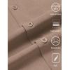 COOFANDY Mens Wrinkle Free Shirts 2026 Short Sleeve Casual Button Down Summer Dress Shirts(Light Brown)
