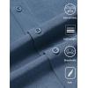 COOFANDY Mens Wrinkle Free Shirts 2026 Short Sleeve Casual Button Down Summer Dress Shirts(Navy)