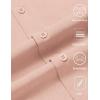 COOFANDY Mens Wrinkle Free Shirts 2026 Short Sleeve Casual Button Down Summer Dress Shirts(Orange-pink)