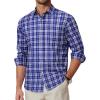 Blue White Plaid