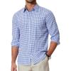 White Blue Plaid