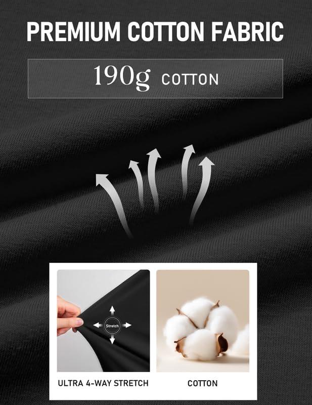 imageCOOFANDY Mens Henley Shirts Cotton Short Sleeve Casual TShirt Button Henley Basic Tee Lightweight Summer TopBlack Grey