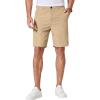 COOFANDY Men’s Casual Shorts 9 Inch Flat Front Lightweight Summer Beach Vacation Shorts with 4 Pockets(Khaki)