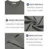 COOFANDY Men’s Casual T-Shirts Short Sleeve Crewneck Pullover Classic Knit Tee Shirts(Dark Grey)