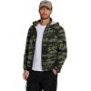 COOFANDY Men’s Light Rain Jacket with Hood Packable Waterproof Raincoat Golf Rain Gear Travel Hiking Windbreaker(Forest Camouflage)