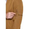COOFANDY Men’s Lightweight Bomber Jackets Casual Spring Fall Windbreaker Jacket Light Zip Up Coat With Pocket(Light Brown)