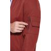 COOFANDY Men’s Lightweight Bomber Jackets Casual Spring Fall Windbreaker Jacket Light Zip Up Coat With Pocket(Wine Red)