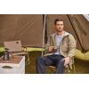 COOFANDY Men’s Long Raincoat Ligtweight Rain Jacket Waterproof Outdoor Jackets with Hood(Khaki)