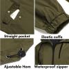 COOFANDY Men’s Long Raincoat Ligtweight Rain Jacket Waterproof Outdoor Jackets with Hood(Olive Green)