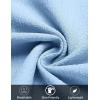 COOFANDY Men’s Beach Shorts 9″ Elastic Waist Drawstring Shorts Lightweight Regular Fit Casual Summer Shorts(Light Blue)