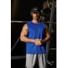 COOFANDY Men’s Sleeveless Shirt Quick Dry Workout Tank Top Gym Muscle T Shirts Sport Athletic Tanks Moisture Wicking(Blue)
