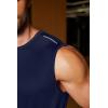 COOFANDY Men’s Sleeveless Shirt Quick Dry Workout Tank Top Gym Muscle T Shirts Sport Athletic Tanks Moisture Wicking(Navy)