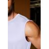 COOFANDY Men’s Sleeveless Shirt Quick Dry Workout Tank Top Gym Muscle T Shirts Sport Athletic Tanks Moisture Wicking(White)