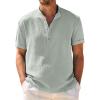 Light Green Henley