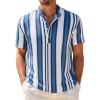 Stripe-white & Blue