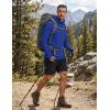 COOFANDY Mens UPF 50+ Sun Protection Hoodie with Mask Lightweight Long Sleeve SPF Fishing Shirts UV Hiking Running Rash Guard(Royal Blue)