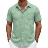 Mint Green-tropical Fern Leaf