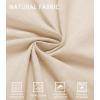 COOFANDY Mens Short Sleeve Button Down Shirts Casual Cotton Beach Summer Linen Textured Shirts(Khaki)