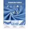 COOFANDY Mens Polo Shirts Short Sleeve Casual Summer Collar Shirts Soft Breathable Polo Tee Shirts Classic Golf Shirts(Blue)