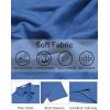 COOFANDY Mens Polo Shirts Short Sleeve Casual Summer Polo Tee Classic Collared Golf Stylish Tops(Blue)