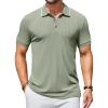 Light Green White Striped