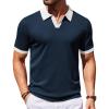 Navy Blue & White