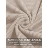 COOFANDY Men’s Mock Turtleneck Short Sleeve Soft Lightweight Sweater Ribbed Knit Pullover Casual Basic Tops(Cream)