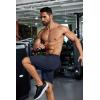 COOFANDY Men’s Running Athletic Shorts 9″ Gym Workout Lightweight Elastic Waist Sports Shorts(Navy Blue)