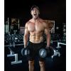 COOFANDY Men’s 3 Pack Workout Gym Shorts Mesh Athletic Shorts Lightweight Bodybuilding Training Short Pants with Pockets(Black/Black)