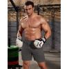 COOFANDY Men’s 3 Pack Workout Gym Shorts Mesh Athletic Shorts Lightweight Bodybuilding Training Short Pants with Pockets(Dark Grey)