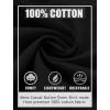 COOFANDY Men’s Casual Button Down Shirts Long Sleeve Cotton Beach Wedding Shirt Summer Linen Shirt for Men(Black)