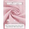 COOFANDY Men’s Casual Button Down Shirts Long Sleeve Cotton Beach Wedding Shirt Summer Linen Shirt for Men(Pink)