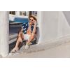 COOFANDY Mens Hawaiian Shirts Short Sleeve Button Down Aloha Shirt Casual Beach Clothes(Dark Blue Palm Leaves)