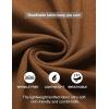 COOFANDY Men’s Knit Button Down Shirt Vintage Short Sleeve Polo Shirts Casual Beach Tops(Brown)