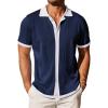 Navy & White