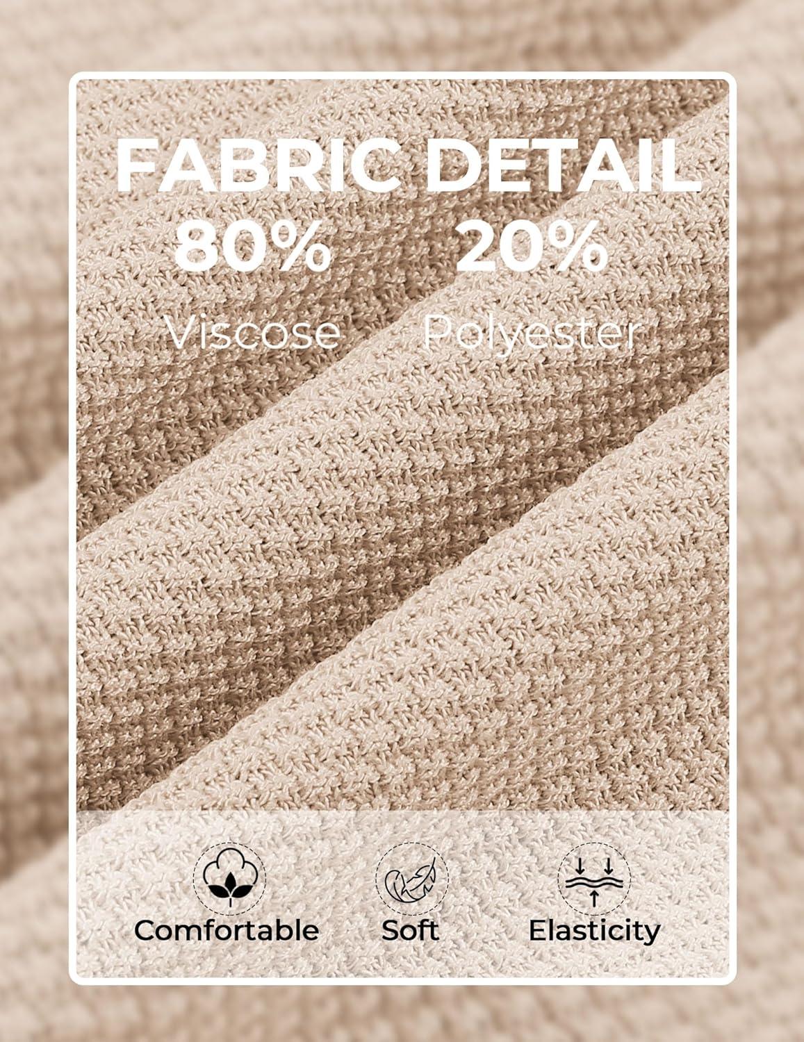 imageCOOFANDY Mens Knit TShirts Summer Waffle Shirts Vintage Shirts Short Sleeve Crew Neck Tee Shirt Casual Crochet TopLight Khaki