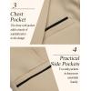 COOFANDY Men’s Casual Blazer Jacket Slim Fit Sports Coat Business Suit Jackets One Button(Apricot)