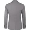 COOFANDY Men’s Casual Blazer Jacket Slim Fit Sports Coat Business Suit Jackets One Button(Grey)