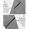 COOFANDY Men’s Casual Blazer Jacket Slim Fit Sports Coat Business Suit Jackets One Button(Grey)