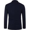 COOFANDY Men’s Casual Blazer Jacket Slim Fit Sports Coat Business Suit Jackets One Button(Navy Blue)