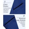 COOFANDY Men’s Casual Blazer Jacket Slim Fit Sports Coat Business Suit Jackets One Button(Royal Blue)