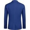 COOFANDY Men’s Casual Blazer Jacket Slim Fit Sports Coat Business Suit Jackets One Button(Royal Blue)