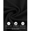 COOFANDY Mens Muscle T-Shirts V-Neck Slim Fit Workout Shirt Short Sleeve Longline Gym Athletic Tee Shirts(Solid Color-black)