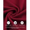 COOFANDY Mens Muscle T-Shirts V-Neck Slim Fit Workout Shirt Short Sleeve Longline Gym Athletic Tee Shirts(Solid Color-wine Red)