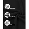 COOFANDY Mens Slim Fit Knit Polo Shirts Business Lightweight Polo Sweater Casual Summer Ribbed Textured Collared T Shirt(Black)