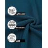 COOFANDY Mens Slim Fit Knit Polo Shirts Business Lightweight Polo Sweater Casual Summer Ribbed Textured Collared T Shirt(Blue)