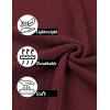COOFANDY Mens Slim Fit Knit Polo Shirts Business Lightweight Polo Sweater Casual Summer Ribbed Textured Collared T Shirt(Dark Red)