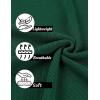 COOFANDY Mens Slim Fit Knit Polo Shirts Business Lightweight Polo Sweater Casual Summer Ribbed Textured Collared T Shirt(Green)